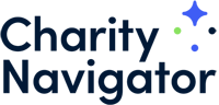 Charity Navigator dark blue text and white background logo