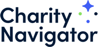 Charity Navigator dark blue text and white background logo